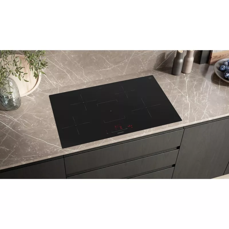 Siemens EH801HFB1E iQ300 Induktionskochfeld 80 cm Schwarz, Flächenbündig (Integriert)
