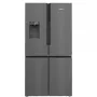 Siemens KF96DPXEA iQ700 French Door Side-by-Side Kühl-Gefrierkombination mit Wasser- und Eisspender, 183 cm, Energieeffizienzklasse E, Edelstahl