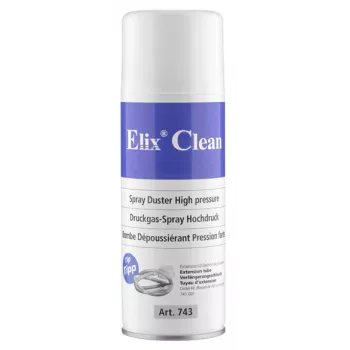 ECSCLEANING Spraydosen-Druckluftreiniger ELIX CLEAN HIGH PRESSURE – nicht entflammbar 300ml