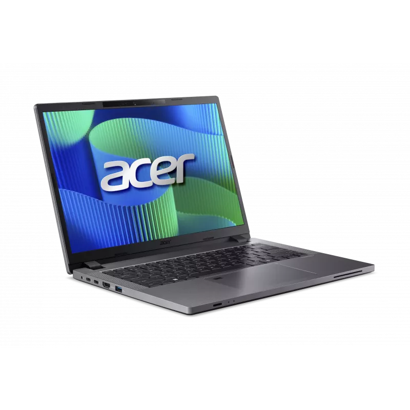 Acer TravelMate TMP214-55-G2-TCO 14 inch WUXGA Intel Core 5 120U 16GB 512GB SSD Windows 11 Pro Education Grau