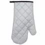 ASI COLLECTION Hitzebeständiger Grillhandschuh 18x33cm Silber