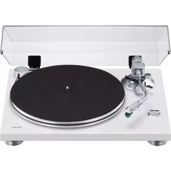TEAC TN-3B-SE/WH Riemenantrieb-Plattenspieler mit USB-Ausgang, Weiß 250448