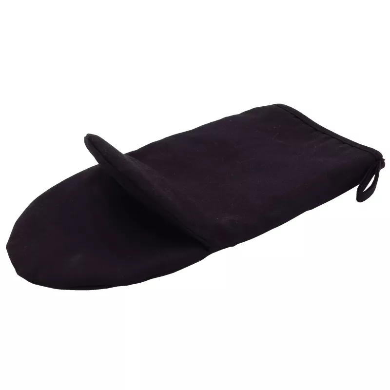 ASI COLLECTION Entengesicht Hitzebeständiger Ofenhandschuh 14x30cm Schwarz