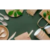 GoGreen kompostierbare Schilfstrohhalme 20 Stk. natürliche Trinkhalme