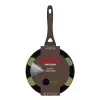 NEWILL Natura Bratpfanne Ø28 cm Induktion Braun mit Spritzschutz