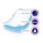 Kindii Pure & Soft Baby Unterlagen 60x90 cm, 10er Pack, Einweg-Hygiene-Unterlagen