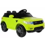 PETMEX HL1638 Grünes elektrisches Kinderfahrzeug mit LED-Lichtern, MP3-Player, Fernbedienung