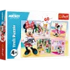 TREFL Puzzle 60 Teile - Lovely Minnie - Disney Minnie Mouse