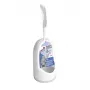 YORK BACTERIA STOP Toilettenbürste & Halterung Set mit Silikonkopf und Keramikbasis