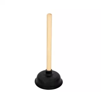 YORK Abflussreiniger mit Holzgriff