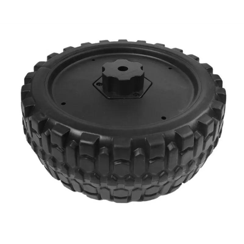 LEAN CARS Hinterrad für XMX611 - 250 mm All-Terrain-Ersatzrad, Sechskant-Antriebswelle, 12V-Ride-On-Auto-kompatibel