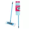 YORK Power Collect Bodenbürste – 280 mm Universalbürste mit einziehbaren Borsten & Fusselstreifen, 32/35 mm Steckverbindung, Schwarz/Dunkelgrau