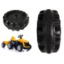 LEAN CARS Vorderrad für Traktor TR1908 - 13x5.00-6, Turf-Profil, schlauchlos, Stahlfelge