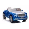 LEAN CARS batteriebetriebenes Bentley Mulsanne blau lackiertes 12V Kinder-Elektroauto zum Fahren