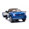LEAN CARS batteriebetriebenes Bentley Mulsanne blau lackiertes 12V Kinder-Elektroauto zum Fahren