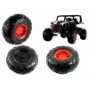LEAN CARS EVA-Rad für XMX Buggy – 250 mm Ersatzrad, Schwarz