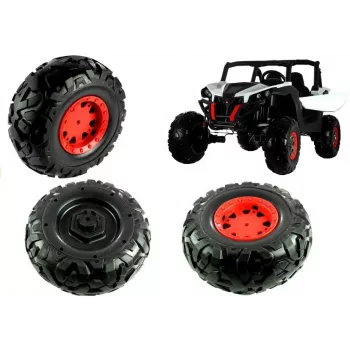 LEAN CARS EVA-Rad für XMX Buggy – 250 mm Ersatzrad, Schwarz