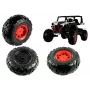 LEAN CARS EVA-Rad für XMX Buggy – 250 mm Ersatzrad, Schwarz