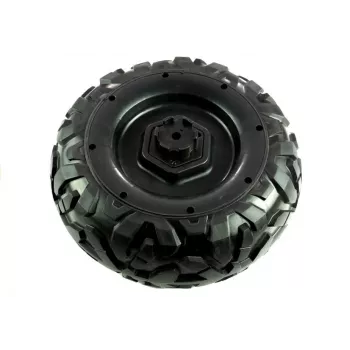 LEAN CARS EVA-Rad für XMX Buggy – 250 mm Ersatzrad, Schwarz