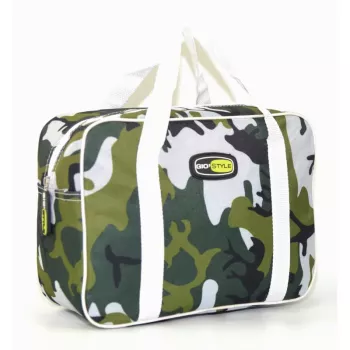 GIOSTYLE Camouflage 12L Thermotasche, verschiedene Farben (Fuchsia/Blau/Gelb/Weiß)