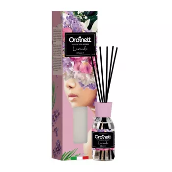 ORDINETT Aroma-Diffuser mit Stäbchen 125ml Lavendel