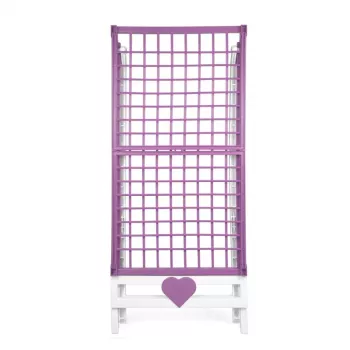 GIOSTYLE Trockner Love Weiß/Lila 8 kg Kondensationstrockner