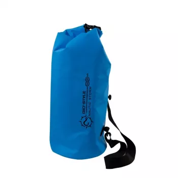GIOSTYLE Wasserdichte Thermotasche Dry Bag Nautic Storm L 20L, Ø23x63cm, Blau