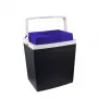 GIOSTYLE Brio 26 Elektrische Kühlbox 12/230V 26L Dunkelgrau mit Rot/Blauen Akzenten