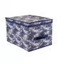 ORDINETT Box M 30x40x25cm Kyoto Aufbewahrungsbox, 30L, Transparent
