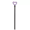 GIOSTYLE Bürstengriff Love 131,2 cm sortiert, Limettengrün/Hellblau/Orange/Flieder