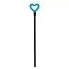 GIOSTYLE Bürstengriff Love 131,2 cm sortiert, Limettengrün/Hellblau/Orange/Flieder