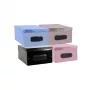 ORDINETT Vinyl-Aufbewahrungsbox 50x38x24 cm Cloe PVC sortiert
