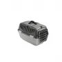 STEFANPLAST Transportbox Gulliver 1 mit Metalltür 48x32x31cm Dunkelgrau/Hellgrau