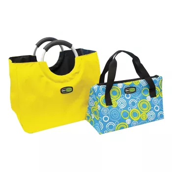 GIOSTYLE Bag In The City Thermobeutel-Set, sortiert, Blau-Gelb/Gelb-Blau