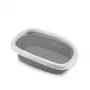STEFANPLAST Katzenklo Sprint 20 58x39x17 cm Weiß/Grau