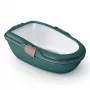 STEFANPLAST Furba Chic Maxi Katzenklo 69,5x47x26 cm Grün/Hellgrau