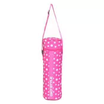 GIOSTYLE Thermo-Flaschenbeutel Sterne sortiert Rot/Grün/Blau/Pink