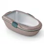 STEFANPLAST Katzenklo Furba Chic Maxi 69,5x47x26 cm Hellgrau/Grün