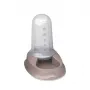 STEFANPLAST Chic 2L Automatischer Heimtier-Futter- und Tränkespender, Hellgrau, 32 x 21 x 29 cm