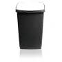 GIOSTYLE Eco Solution 45L Tret-Abfalleimer Dunkelgrau/Weiß 37x36x53,5cm