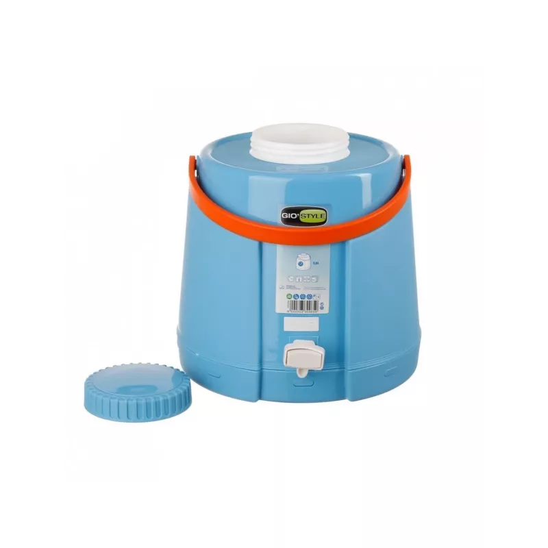 Giostyle Thermos 5,6L Fiesta 5 Blau-Orange Isolier-Getränkespender