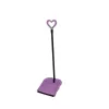 GIOSTYLE Rubber Hair Scoop Love Kehrblech und Bürste Set, 24,5x27x85 cm, verschiedene Farben