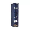 ORDINETT 5-Boden-Organizer 30x30x120cm Blau