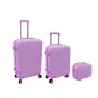 ORDINETT Schubladenkommode 3er-Set, Rosa – 60L, 43L, 15L Kunststoff-Aufbewahrungsboxen
