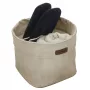 ORDINETT Stoffbox M 24x24x19cm Ego Ecru