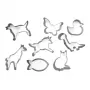 GUARDINI Lebkuchen- und Plätzchenausstecher-Set 8 Stk. Tiere