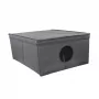 ORDINETT Faltbox M Größe 48x36x19 cm Grau