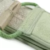 MARTINI SPA Luffa und Bambus Streifen Bambus - Natürlicher Peeling-Badestreifen mit beidseitiger Textur