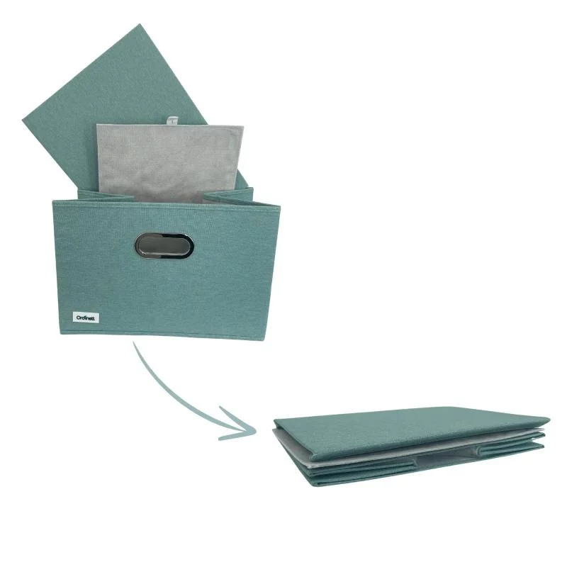 ORDINETT Box S Aufbewahrungsbox 29,5x22,5x16,5 cm Minze Polypropylen 11 L