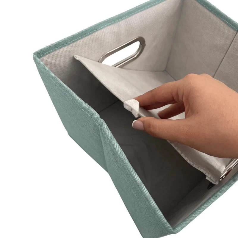 ORDINETT Box S Aufbewahrungsbox 29,5x22,5x16,5 cm Minze Polypropylen 11 L